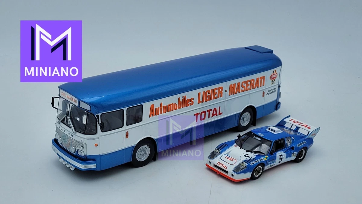 Autobus Saviem S 45 De 1976, Miniature 1/43, Rare, Neuve
