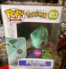 BULBASAUR----POKEMON---FLOCKED-----FUNKO POP!----453