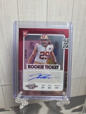 2021 Panini Contenders Optic Football Talanoa Hufanga Rookie Ticket Auto