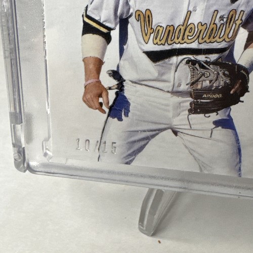 2017 Panini Flawless Dansby Swanson Rookie FACTORY SEALED Ruby RC SP /15 - Picture 3 of 8