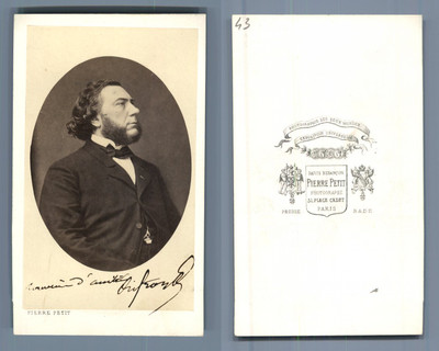 Pierre Petit, Paris, Oufroy, Manufacturier, Membre du Conseil Municipal de Paris