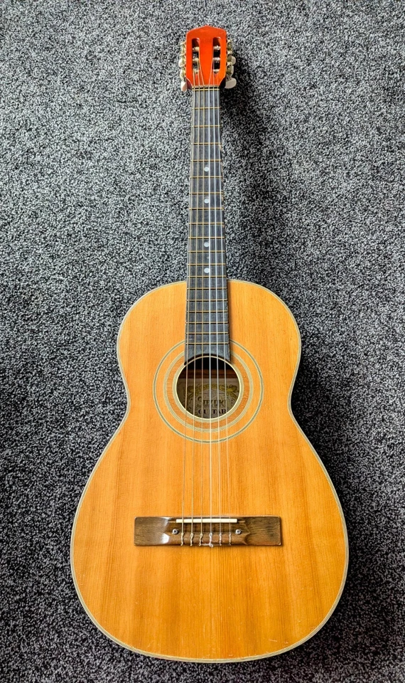 Suzuki No.6 Parlour Guitar - Image 3 of 4