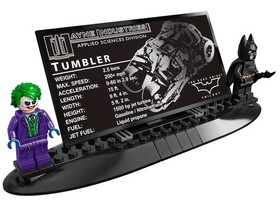 76023 LEGO The Dark Knight Trilogy The Tumbler - New & Original Sealed ✨
