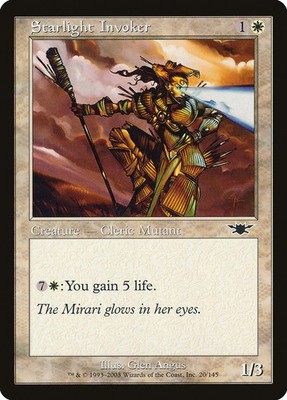 MTG Magic the Gathering Starlight Invoker (20/145) Legions HP