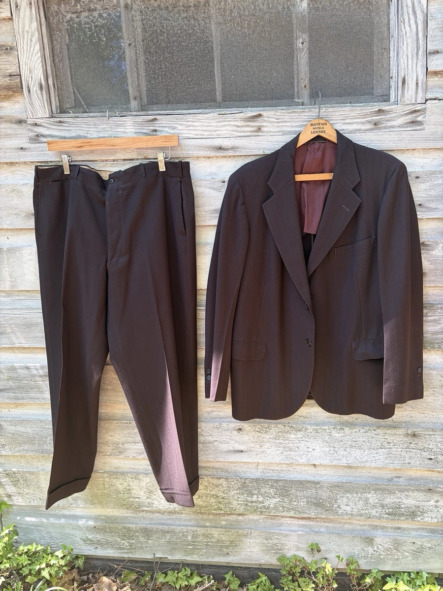 Regular Size 1940s Vintage Suits for Men for sale | eBay