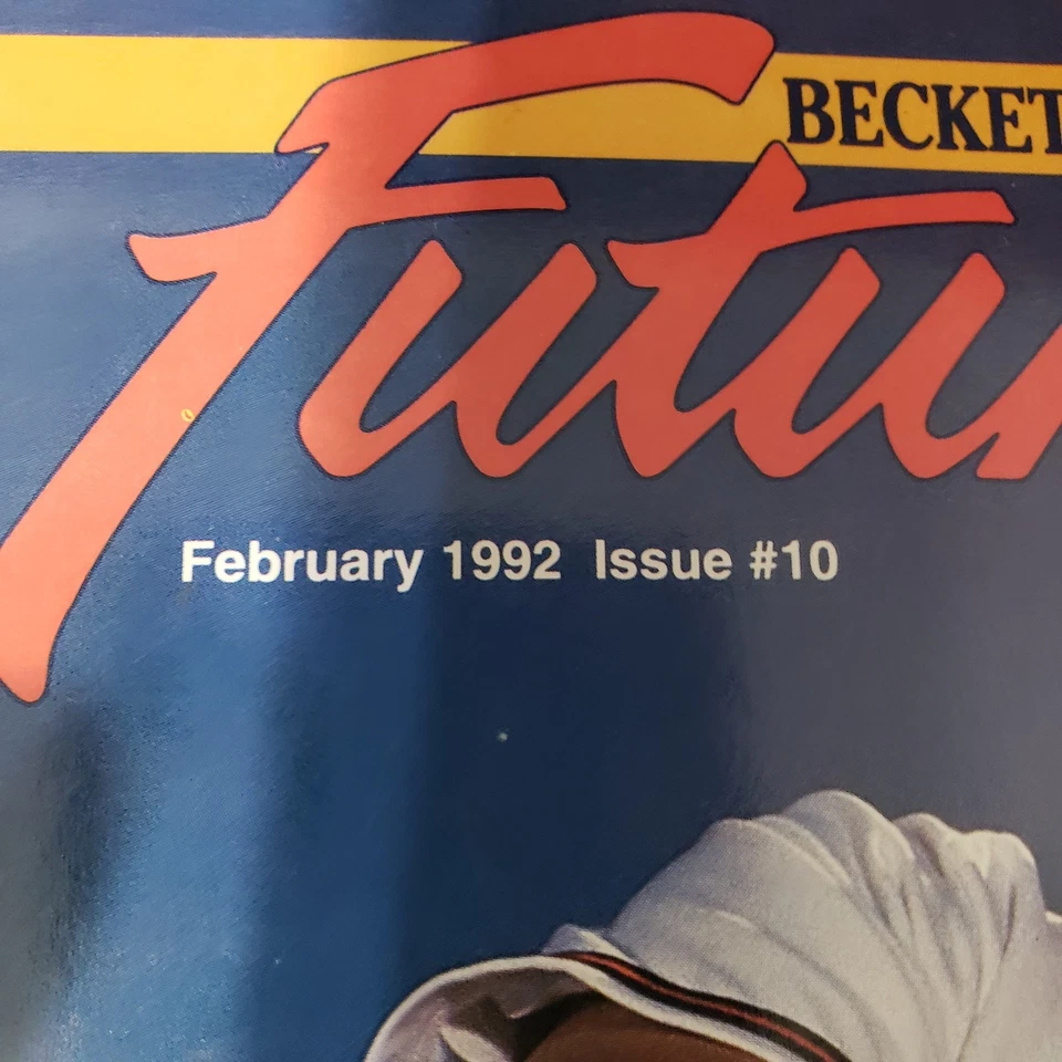 1992 February Beckett Focus Future Stars Magazine Dikembe Mutombo Autographed - Image 4 of 4