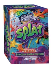 *Sealed 2025 Wild Card Football Hobby Jumbo Box* Splat -Kid Icarus-
