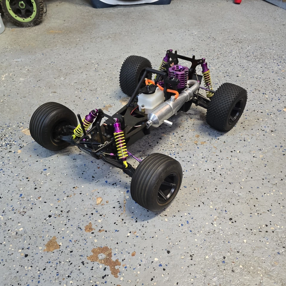 HPI Nitro Rush 2WD Stadium Truck LOTS OF UPGRADES - Image 2 of 4