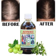 Hair Oil Adivasi Herbal 100ml Ayurvedic jadibuti Herbs 100 ML