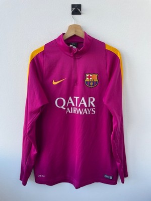 BARCELONA 2016/2017 FOOTBALL TRAINING 1/4 SWEATSHIRT JACKET NIKE