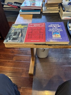 3 pb Nigel Pennick SUBTERRANEAN KINGDOM 1981, COLLEGE CHAPEL 1978, MAGIC 1989