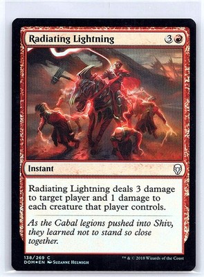Radiating Lightning Dominaria 138 Foil