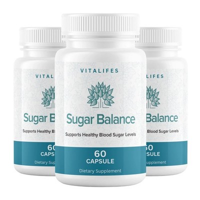 (3 Pack) Sugar Balance Pills Supplement Sugar balance Healthy Blood Sugar 60ct
