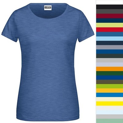 James & Nicholson Ladies' Basic-T 8007 Damen T-Shirt NEU