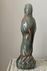 Vintage Ceramic Guan Yin Pottery Figurine Statue — photo 3