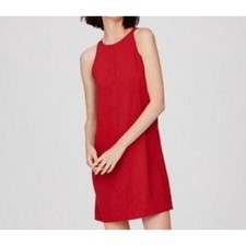 EVERLANE Red Sleeveless Shift Dress Size 2