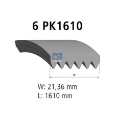 Keilrippenriemen für Audi A8 D3 4E2 D4 4H2 Q7 4LB TT 8J3 8J9 | 26235172