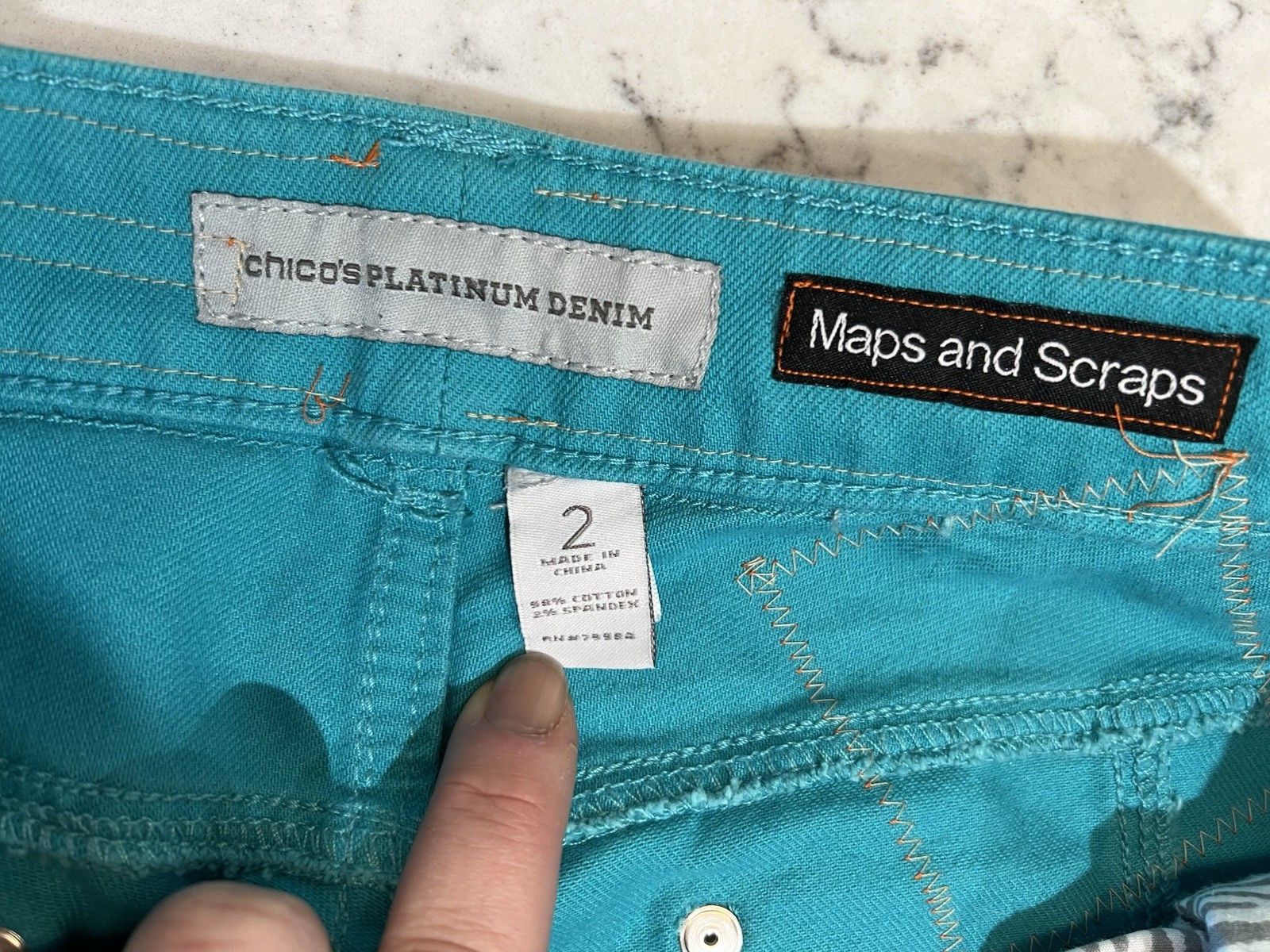 Scooby Doo Tshirt Upcycled Patchwork Capri Pants - image 15