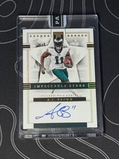 2025 Panini National Black Box 2023 Impeccable Stars AJ Brown On Card Auto 1/1