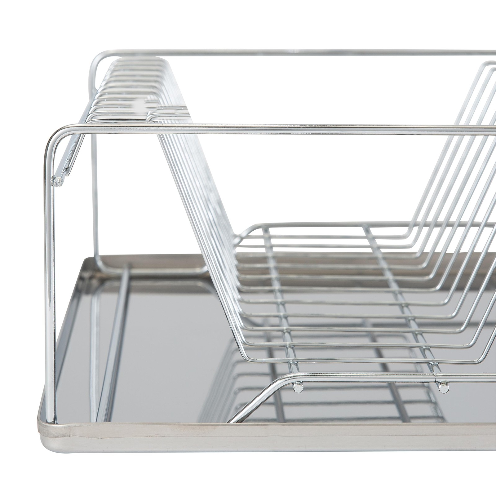3 Piece Dish Rack | Drain Tray | Cutlery Holder | Countertop | Organizer | Ho...