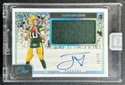 JORDAN LOVE 2020 PANINI ONE #4 ROOKIE JERSEY AUTO BLUE 50/75 PACKERS
