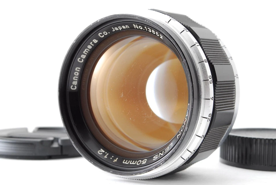 Cla'd [ N Mint ] Canon 50mm F1.2 MF Standard Lens LTM L39 Leica Screw From JAPAN - Image 3 of 4