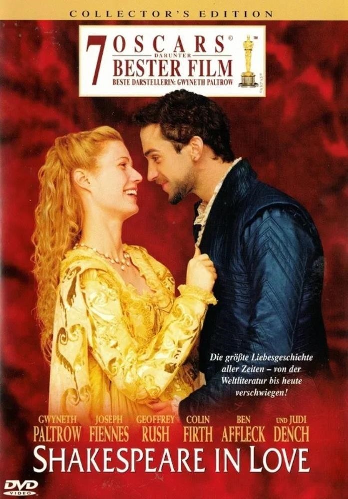 Shakespeare in Love DVD
