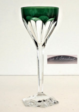 VAL SAINT LAMBERT Verre à Vin Roemer Modèle Legagneux Cristal Doublé 19cm Signé 