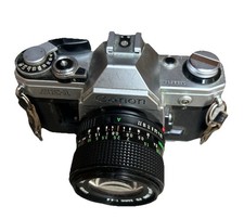 Canon AE-1 Program 35mm SLR Film Camera with 50mm Lens Kit, Tested and Working