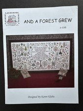 Rosewood Manor And A Forest Grew Counted Cros...