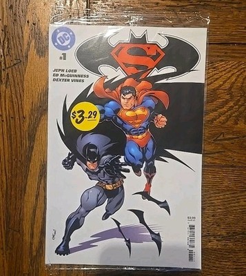 Superman/Batman DC Comics Comic Book Jeph Loeb Dexter Vines Ed McGuinness #1