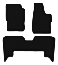 Tapis de sol en velours noir pour Isuzu Trooper II année 1992-2002 set 3 pièces