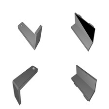 Kit Staffe per IKEA Skadis Pegboard Billy Libreria Montaggio Angolo Retto