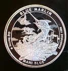 2015 Blue Marlin Mahi Fishing Boat Vtg Guy Harvey Bullion-0.999 Silver 1 Oz Coin