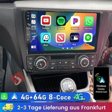 Carplay Auto 4+64G SIM F�r BMW 1er E81 E82 E87 E88 2004-2011 Android13 Autoradio