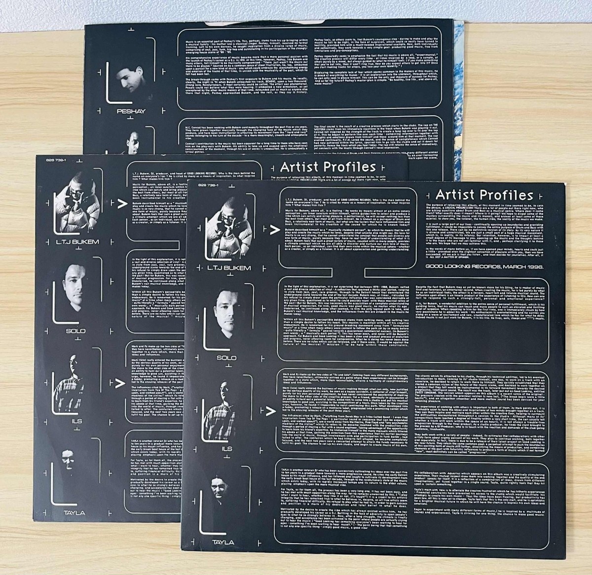 L.T.J Bukem Logical Progression 3枚組レコード LTJ Bukem / Logical Progression 1996 UK 3LP Good Looking Records