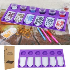Diamond Painting Accessories Tray Organizer for Diamond Art Kits for Adults, ...
