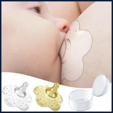Silicone Nipple Protector Breastfeeding Shields Anti-overflow Milk Cover Soft