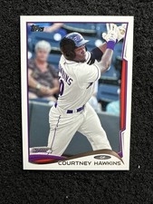 COURTNEY HAWKINS 2014 Topps Pro Debut #39 Winson-Salem Dash (Buy 10 get 10 Free)