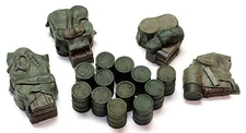 1/72 Scale Resin - Fuel Drums Sets - Allied 16 Pieces - Value Gear Details