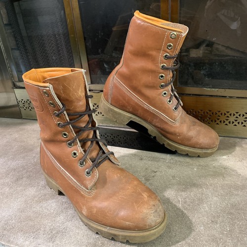 Vintage Brown Leather Texas Steer Work 