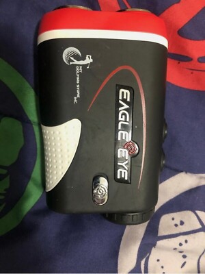 Eagle Eye elite Golf range finder black and red 