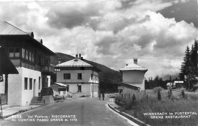 SAN CANDIDO-INNICHEN (Bolzano). DRAVA STEP BORDER. Vg. c/fr. 1955.
