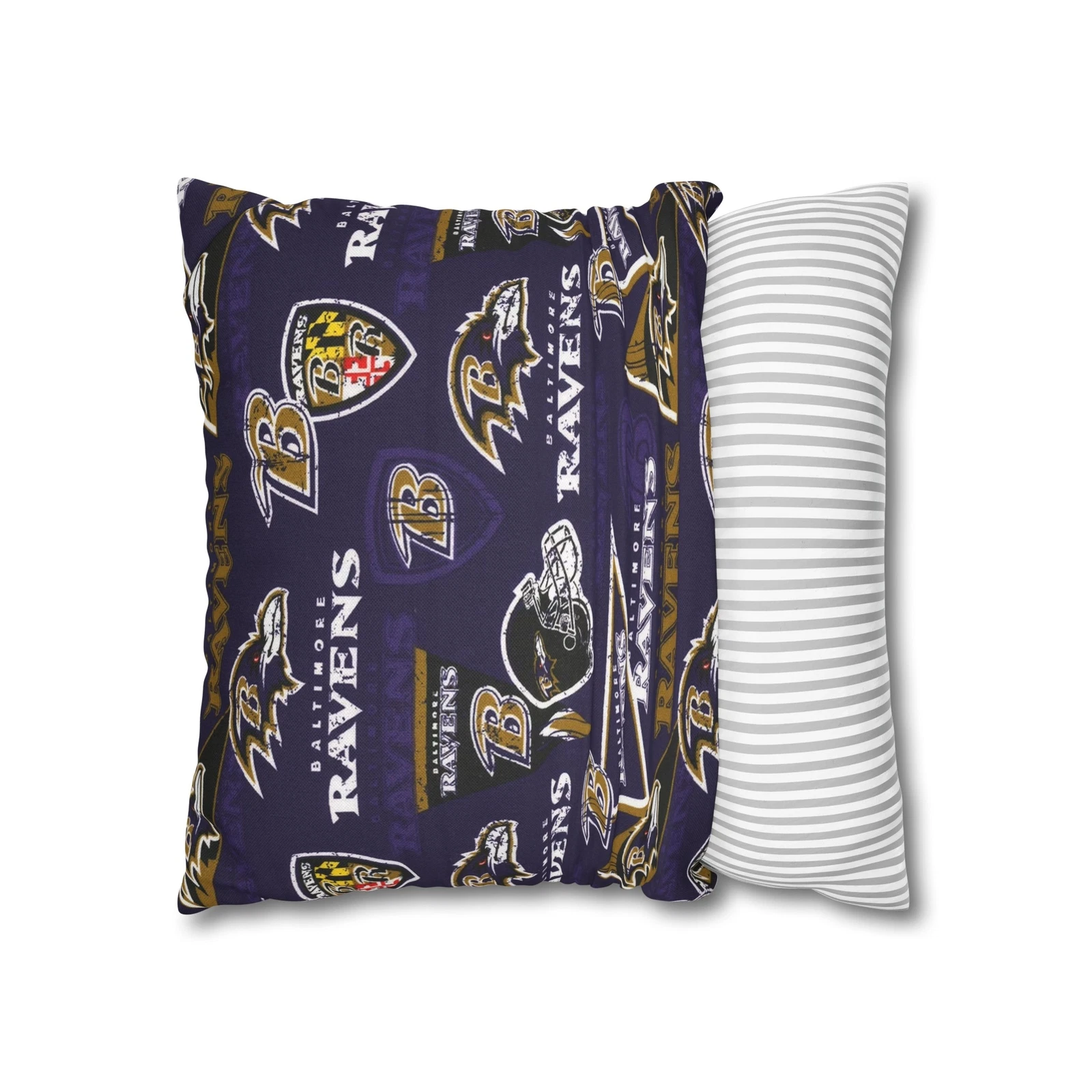 Baltimore Ravens Spun Square Pillowcase