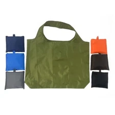 Large Portable Bag Reusable Foldable Pouch Environmently Friendly Shopping Bag