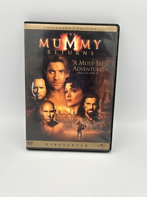 The Mummy Returns (DVD, 2001, Widescreen Edition)