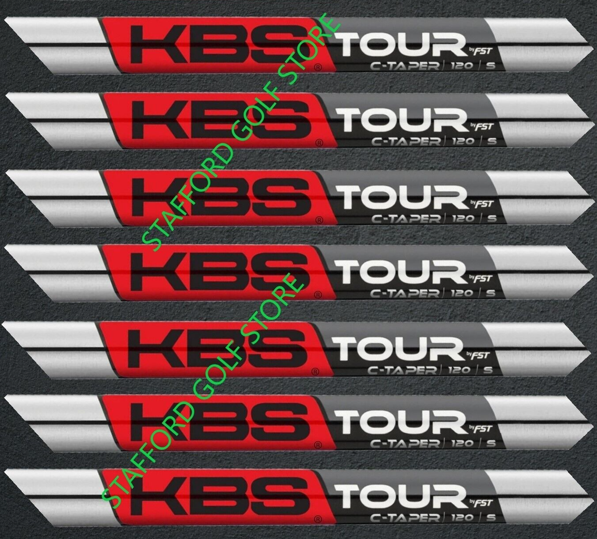 Set De Fers KBS $-TAPER HT HEAVY TIP 130 X-STIFF 4-PW .355T (Occasion)