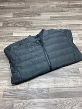 OGIO Full Zip Up Lined Pockets Dark Gray Insu...