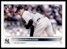 Ron Marinaccio 2022 Topps Update Rookie #US165 New York Yankees