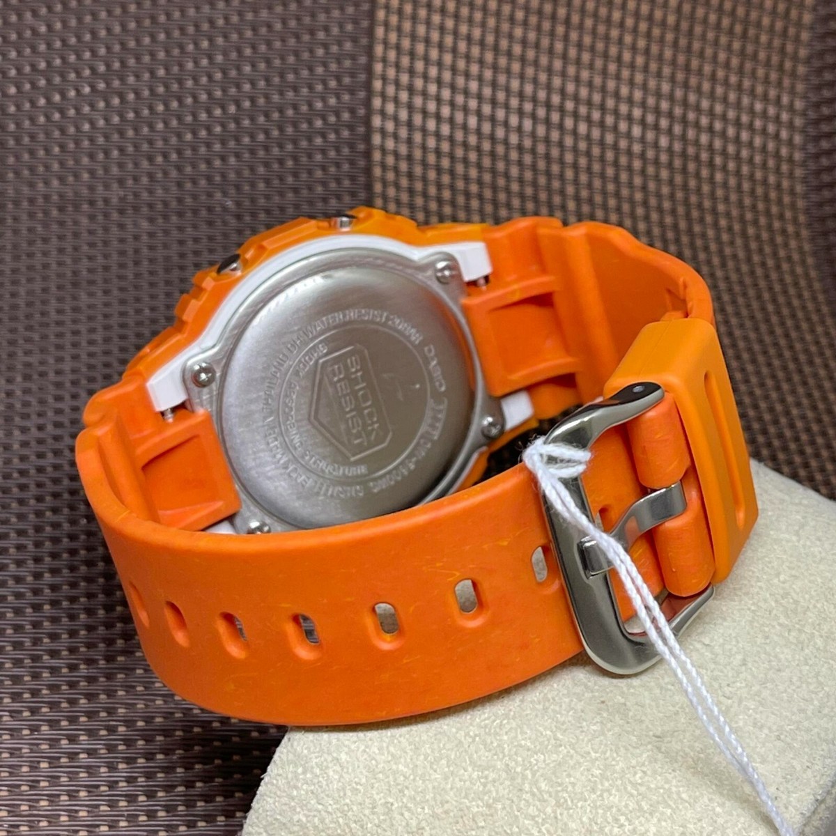 Casio G-Shock DW-5600WS-4D Summer Sea Motif Orange Digital